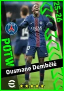 Carte de Ousmane Dembélé · CF