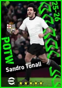 Carte de Sandro Tonali · DMF