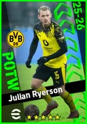 Carte de Julian Ryerson · RMF