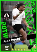 بطاقة Alex Iwobi · CMF