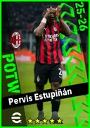Carte de Pervis Estupiñán · LMF