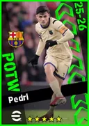 Carte de Pedri · CMF