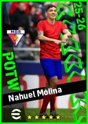 Carte de Nahuel Molina · RB