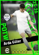 بطاقة Arda Güler · CMF