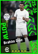 Brahim Díaz CF card