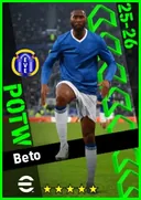 بطاقة Beto · CF