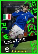 Carte de Sandro Tonali · CMF
