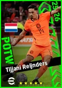 Carte de Tijjani Reijnders · AMF