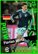 Carte de Florian Wirtz · LWF