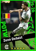 Carte de Zeno Debast · CB