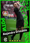 Carte de Alejandro Grimaldo · LB