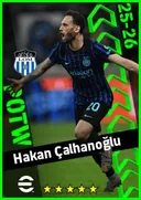 بطاقة Hakan Çalhanoğlu · DMF
