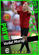 Carte de Vedat Muriqi · CF