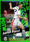Carte de Adrien Rabiot · CMF