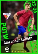 Alexander Sørloth CF card