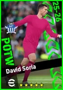 بطاقة David Soria · GK
