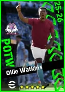 بطاقة Ollie Watkins · CF