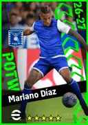 بطاقة Mariano Díaz · CF