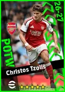 Christos Tzolis LWF card