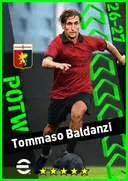 Carte de Tommaso Baldanzi · CMF