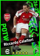 بطاقة Riccardo Calafiori · LB