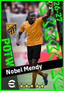 Carte de Nobel Mendy · CB
