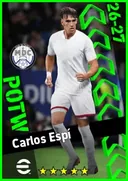 بطاقة Carlos Espí · CF