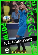بطاقة P. E. Aubameyang · CF