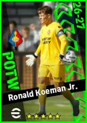 Ronald Koeman Jr. GK card