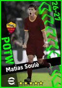 Matìas Soulè AMF card
