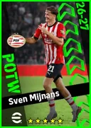 بطاقة Sven Mijnans · CF