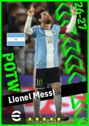 Carte de Lionel Messi · RWF