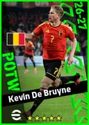 بطاقة Kevin De Bruyne · AMF