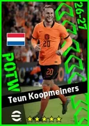 Teun Koopmeiners CB card