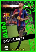 Carte de Gabriel Jesus · CF