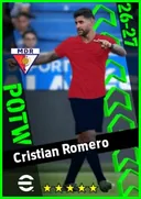 Cristian Romero CB card