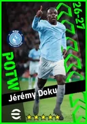 بطاقة Jérémy Doku · LWF