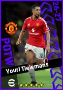 Youri Tielemans CMF card