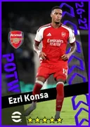 Carte de Ezri Konsa · CB