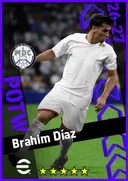 Brahim Díaz RWF card