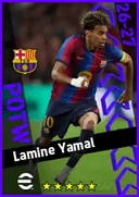 Carte de Lamine Yamal · RWF