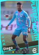 بطاقة Diego · LB