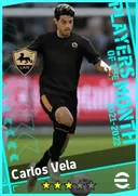 Carte de Carlos Vela · CF