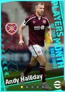 Andy Halliday DMF card