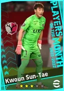 Carte de Kwoun Sun-Tae · GK