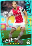 Carte de Daley Blind · LB