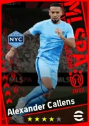 Carte de Alexander Callens · CB