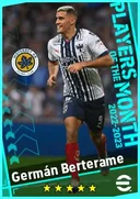 بطاقة Germán Berterame · CF