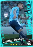 بطاقة Cristian Arango · CF