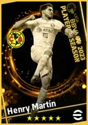 بطاقة Henry Martín · CF